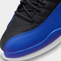Women's 12 Retro Black / Hyper Royal - Metallic Silver