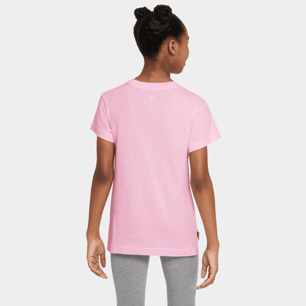 Nike Sportswear Junior Girls’ T-shirt Pink Foam / Dark Beetroot