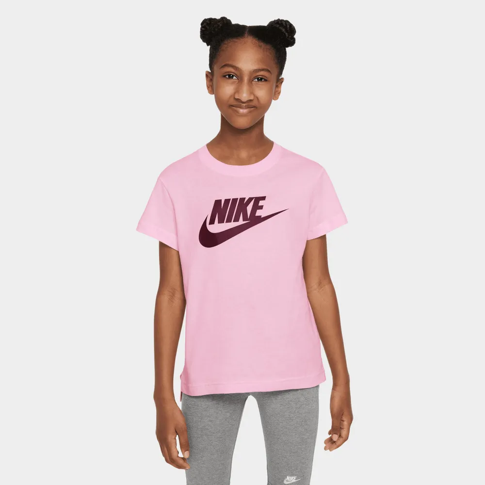 Nike Sportswear Junior Girls’ T-shirt Pink Foam / Dark Beetroot