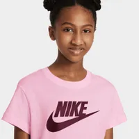 Nike Sportswear Junior Girls’ T-shirt Pink Foam / Dark Beetroot