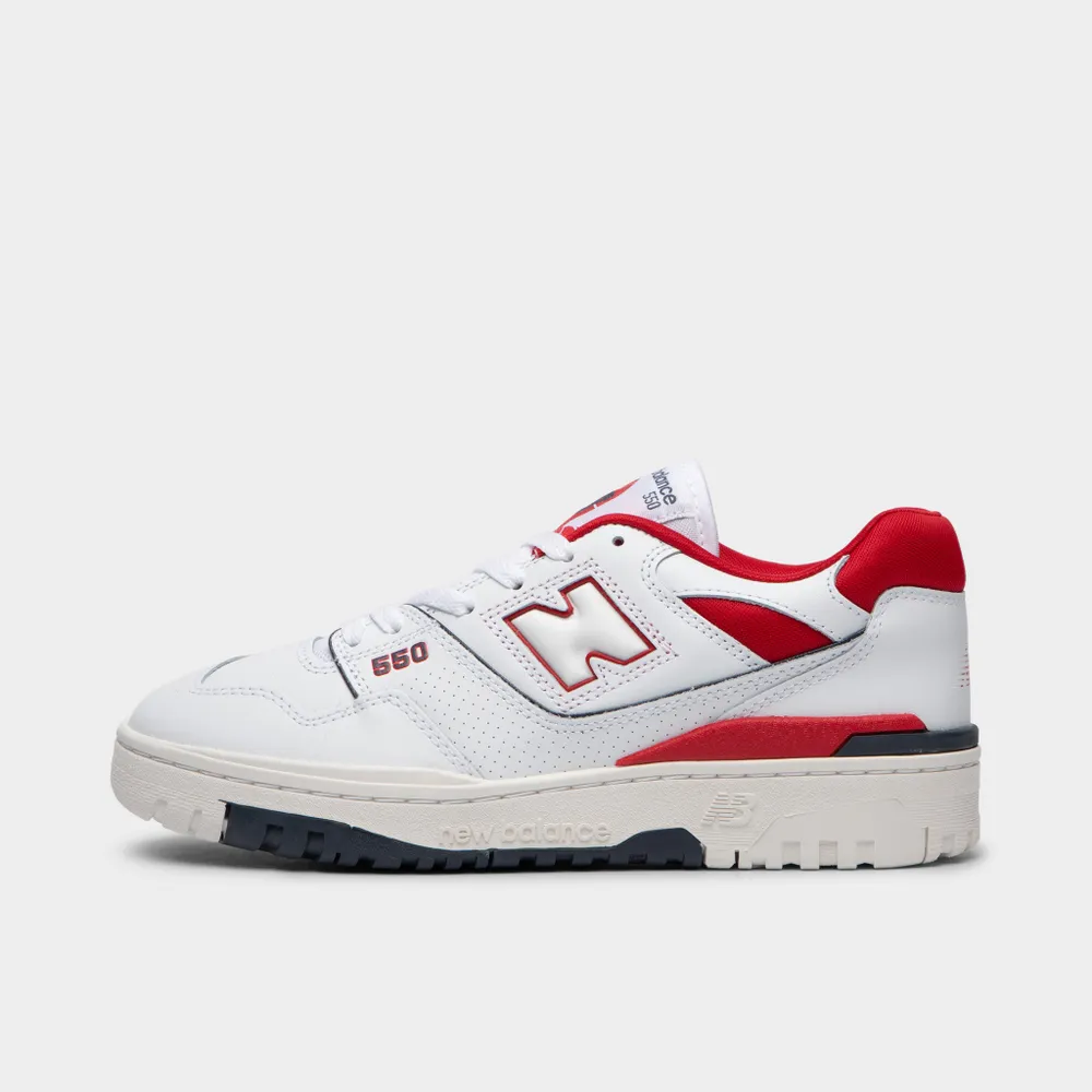 New Balance BB550JR1 White / Team Red - NB Navy