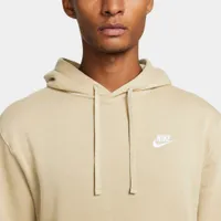 Nike Sportswear Club Fleece Pullover Hoodie Limestone / - White