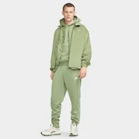 Nike Sportswear Club Pullover Hoodie Oil Green / - White