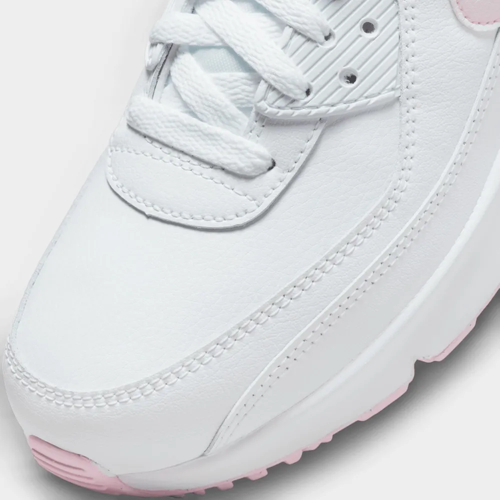 Nike Air Max 90 Leather GS White / Pink Foam