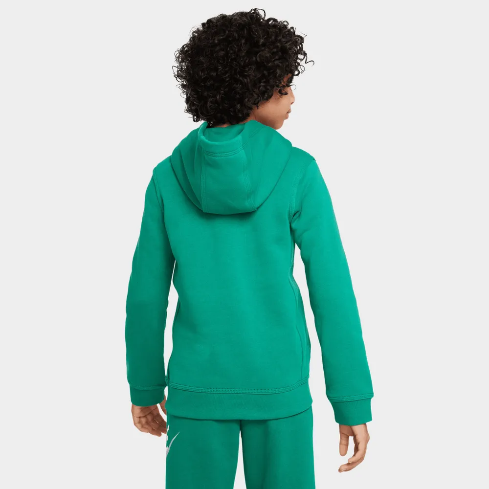 Nike Sportswear Junior Boys' Club Fleece Pullover Hoodie / Malachite