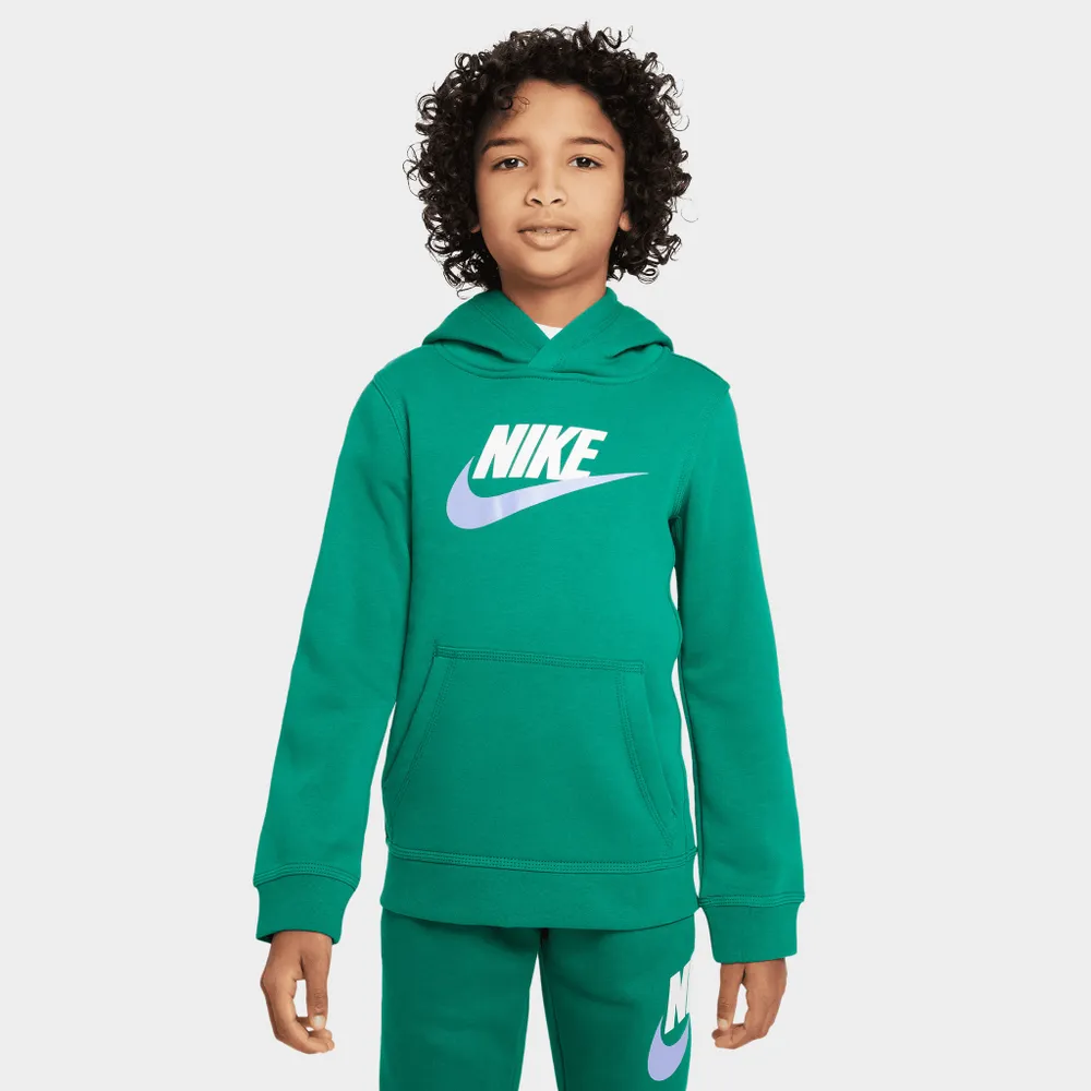 Nike Sportswear Junior Boys' Club Fleece Pullover Hoodie / Malachite