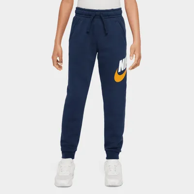Nike Sportswear Junior Boys' Club Fleece Pants Midnight Navy / - White