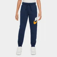 Nike Sportswear Junior Boys' Club Fleece Pants Midnight Navy / - White