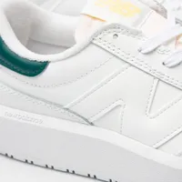 New Balance CT302 White / Vintage Teal - Maize