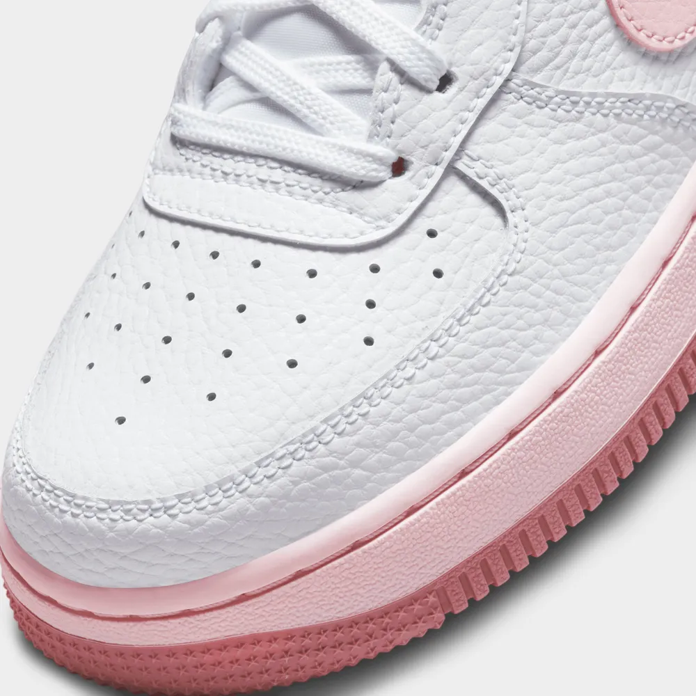 Nike Air Force 1 GS White / Pink Foam - Elemental
