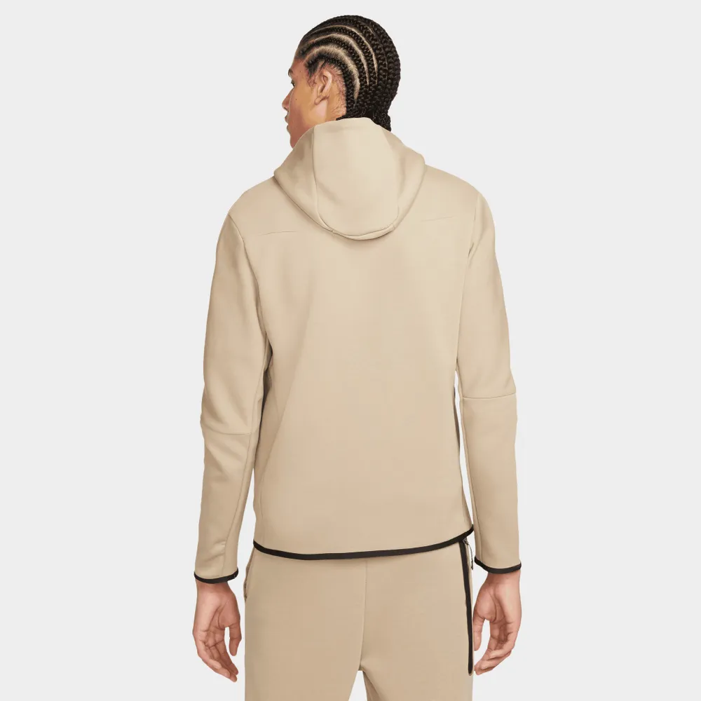 Nike Sportswear Tech Fleece Full-Zip Hoodie Khaki / Black