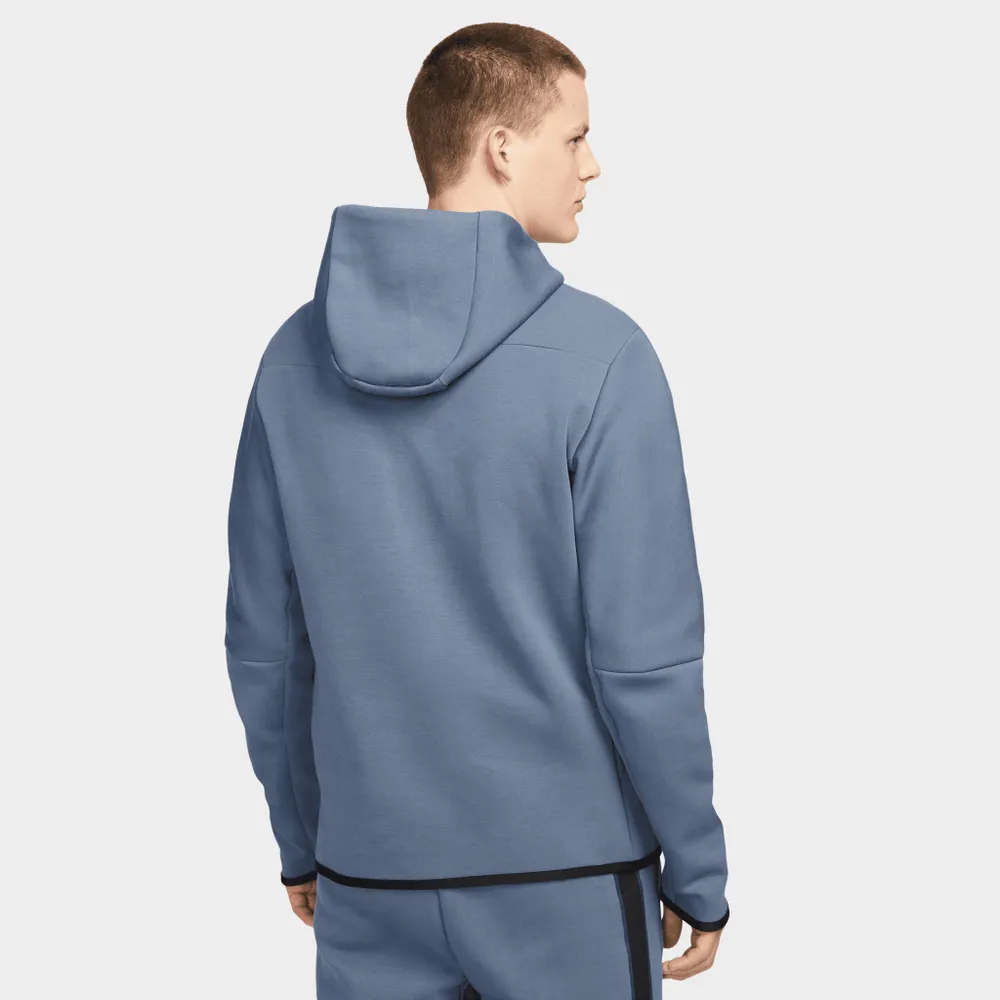 Nike Sportswear Tech Fleece Full Zip Hoodie Diffused Blue / Black