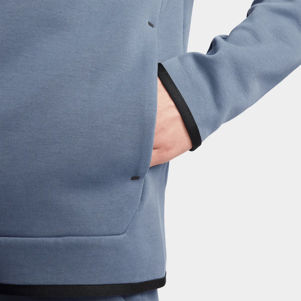 Nike Sportswear Tech Fleece Full Zip Hoodie Diffused Blue / Black