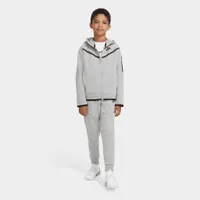Nike Sportswear Junior Boys' Tech Fleece Full Zip Hoodie Dark Grey Heather / Black