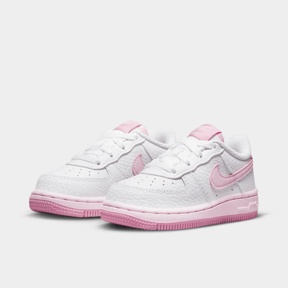 Nike Force 1 TD White / Pink Foam - Elemental