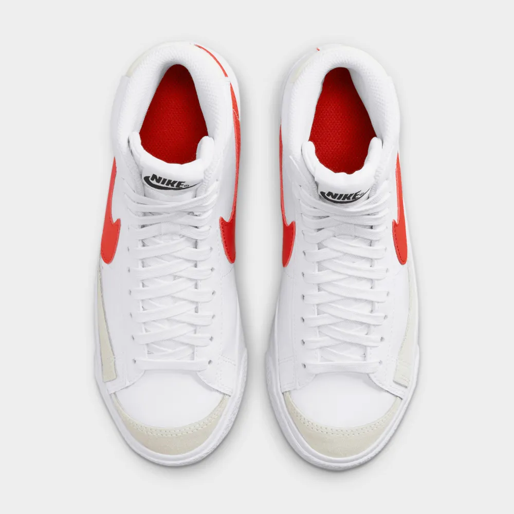 Nike Blazer Mid '77 GS White / Picante Red - Coconut Milk