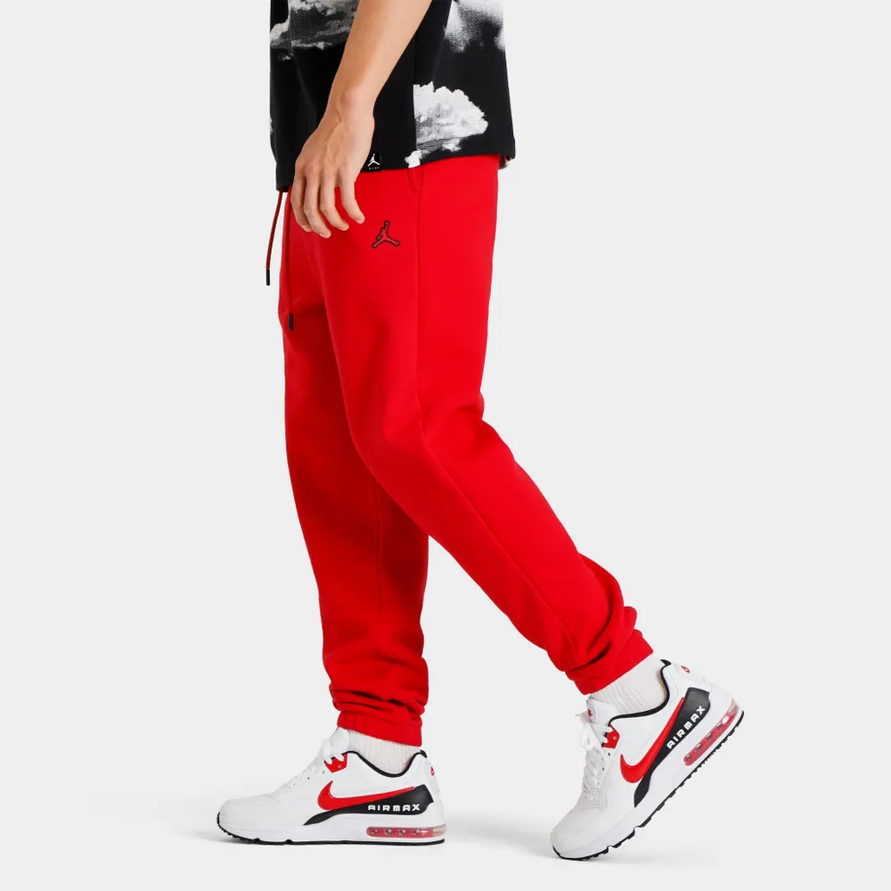 Jordan Essentials Fleece Pants Gym Red / Gym Red - White