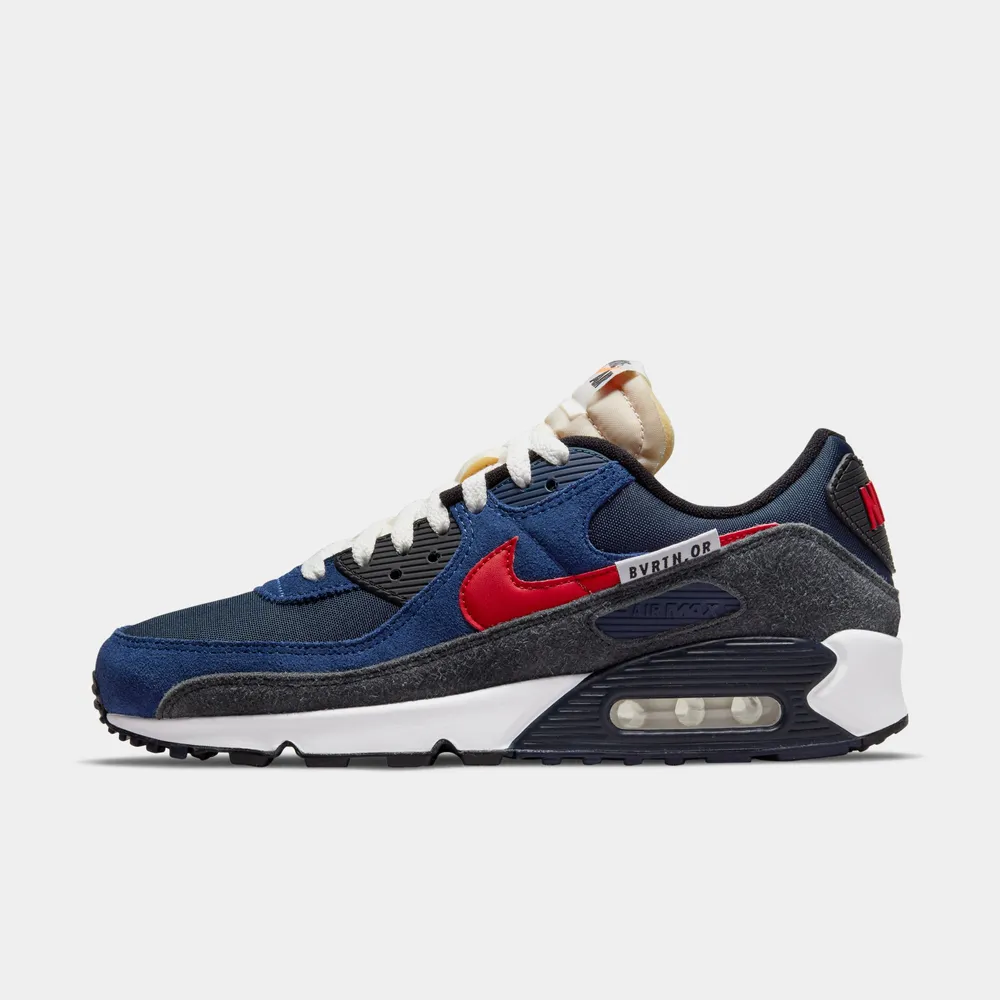 Nike Air Max 90 SE Deep Royal / University Red - Black