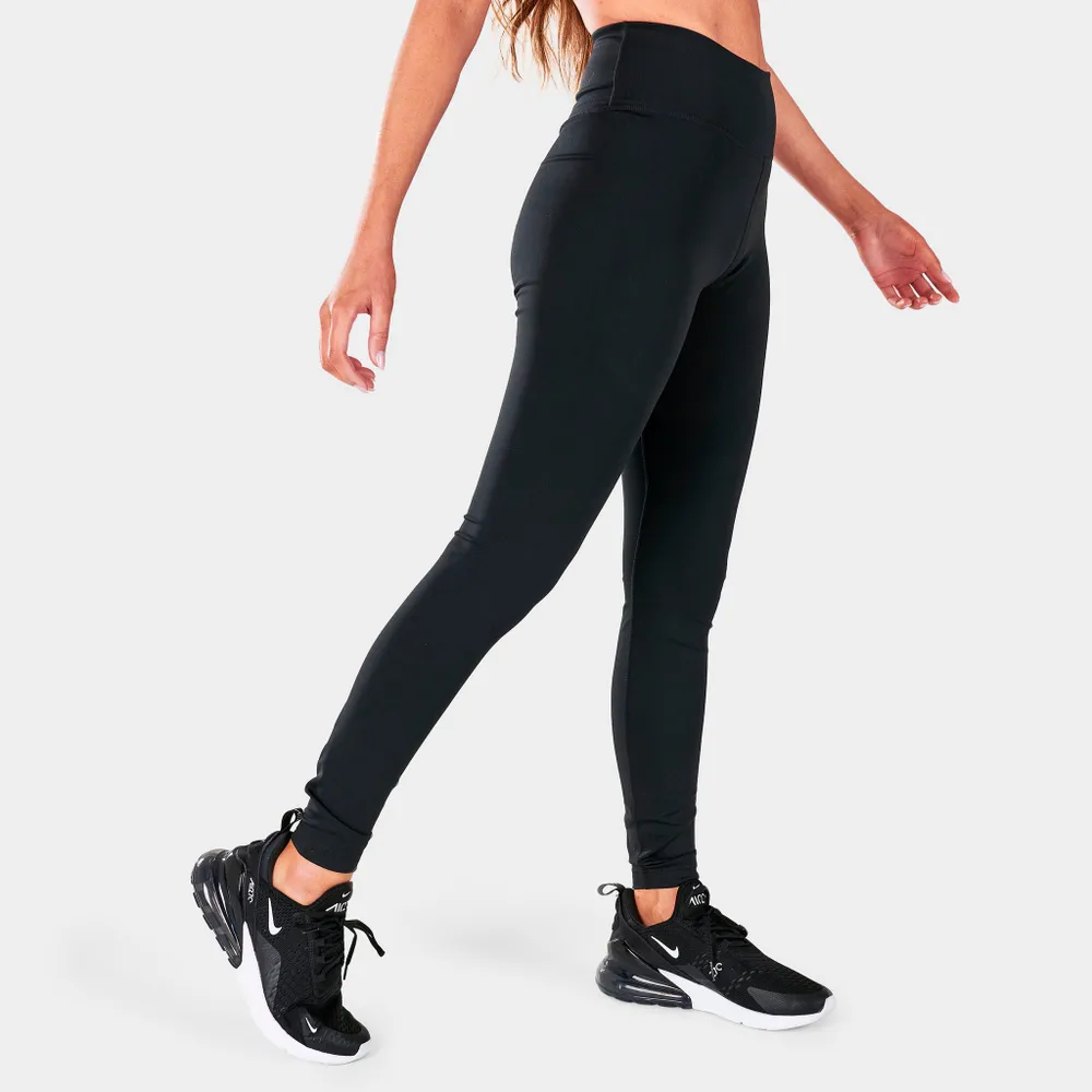 Nike Dri-FIT One Women's Mid-Rise Tights Black / White