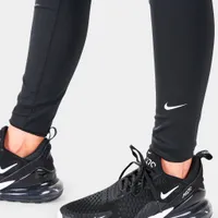 Nike Dri-FIT One Women's Mid-Rise Tights Black / White