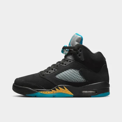 Jordan 5 Retro Black / Aquatone - Taxi