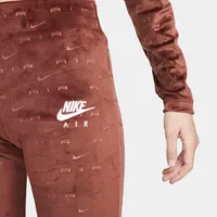 Nike Air Women’s Velour Mid-Rise Pants Bronze Eclipse / White