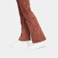 Nike Air Women’s Velour Mid-Rise Pants Bronze Eclipse / White