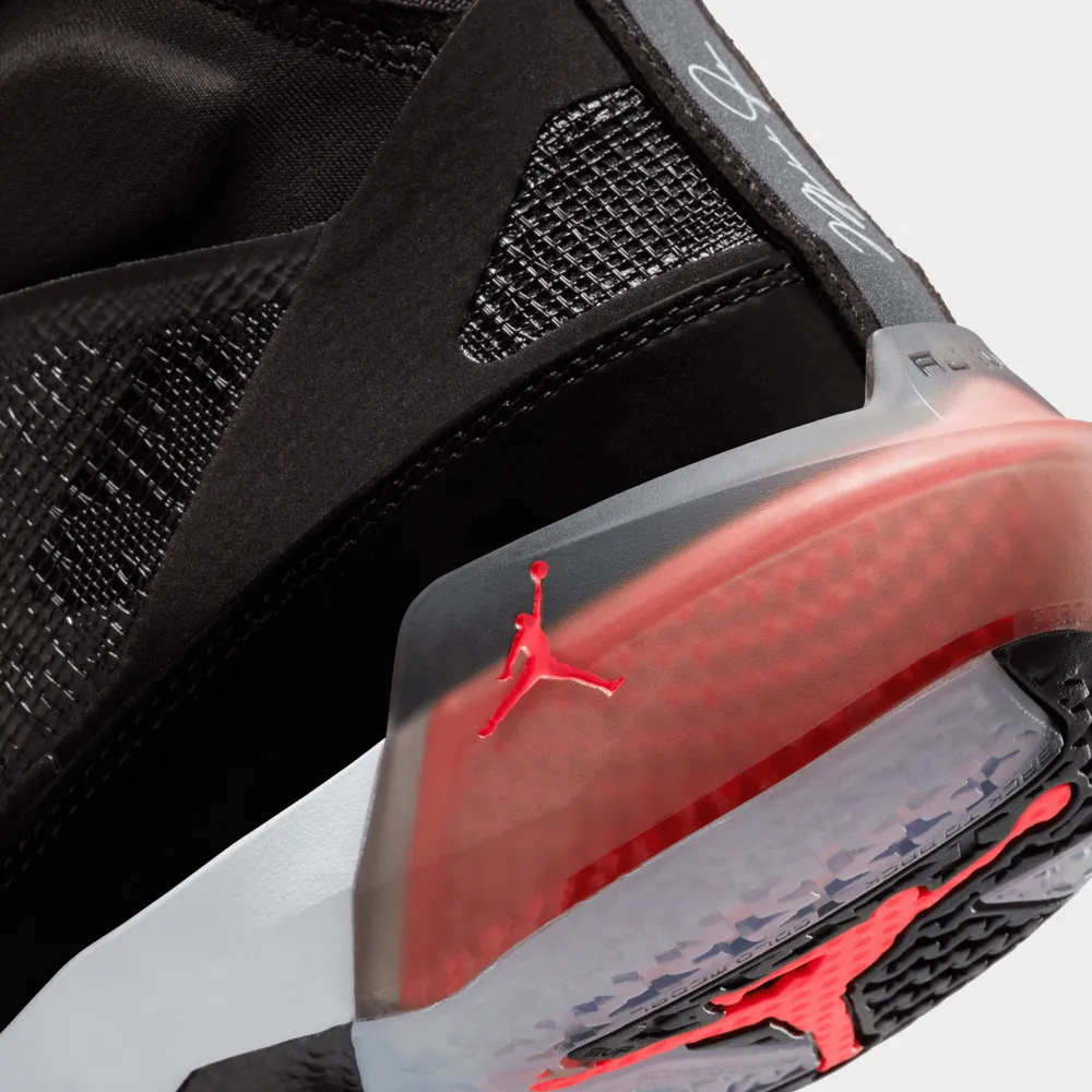 Jordan 37 Black / White - Hot Punch