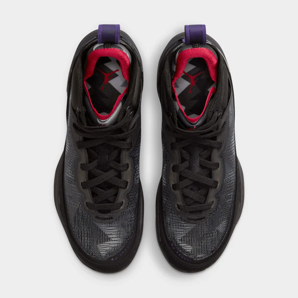 Jordan 37 GS Black / True Red - Club Purple