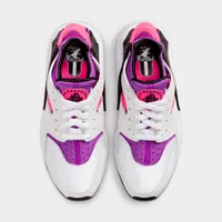 Nike Women's Air Huarache White / Black - Hyper Pink