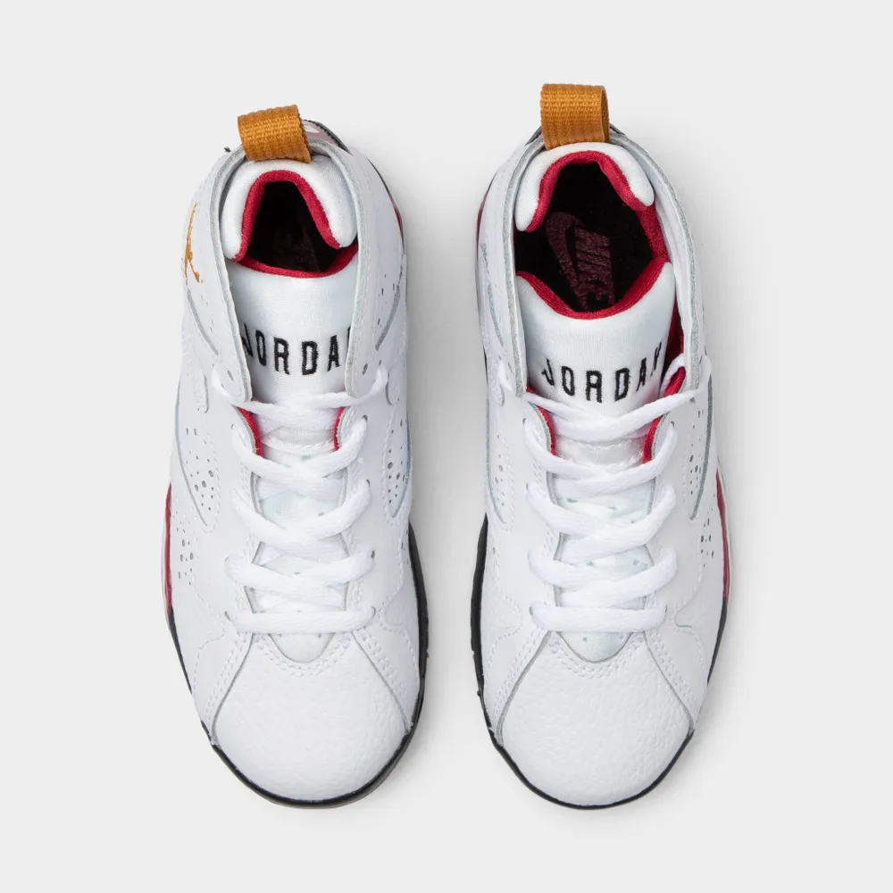 Jordan 7 Retro PS White / Black - Cardinal Red