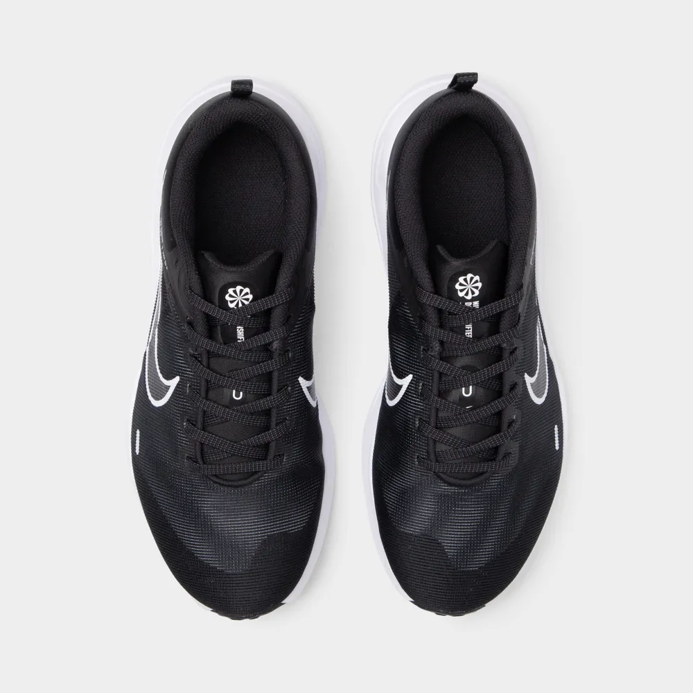 Nike Downshifter 12 Black / White - Dark Smoke Grey