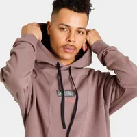 Jordan Paris Saint-Germain Pullover Hoodie Plum Eclipse / Bright Crimson