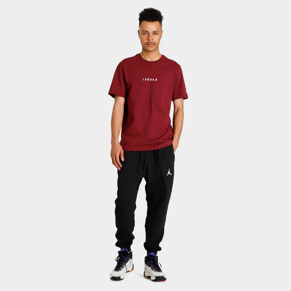 Jordan Air T-shirt Cherrywood Red / Sail