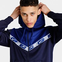 Nike Sportswear Full Zip Hoodie Blackened Blue / Deep Royal - White