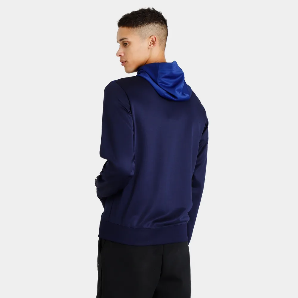 Nike Sportswear Repeat Full-Zip Hoodie Blackened Blue / Deep Royal - White