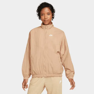 Nike Sportswear Women’s Essential Windrunner Woven Jacket Hemp / - White