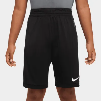 Nike Junior Boys’ Dri-FIT Trophy Printed Training Shorts Black / - White