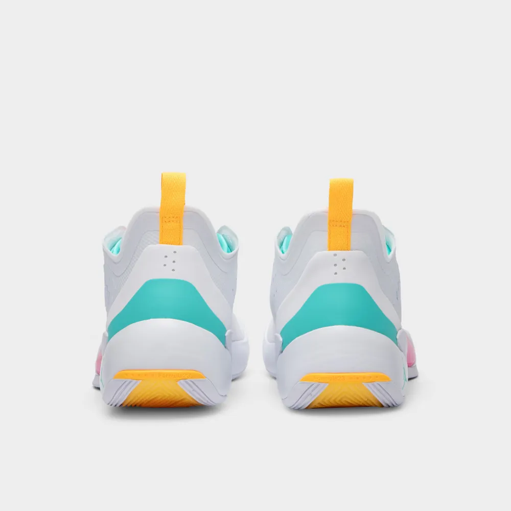 Jordan Luka 1 White / Fire Pink - Dynamic Turquoise