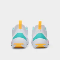 Jordan Luka 1 White / Fire Pink - Dynamic Turquoise