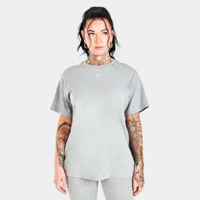 Nike Sportswear Women’s Essential T-shirt Dark Grey Heather / White