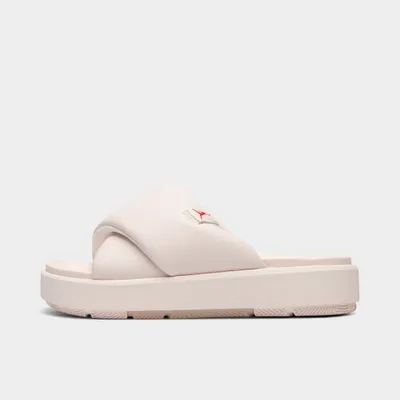 Jordan Women's Sophia Slide Light Soft Pink / Fire Red - Phantom