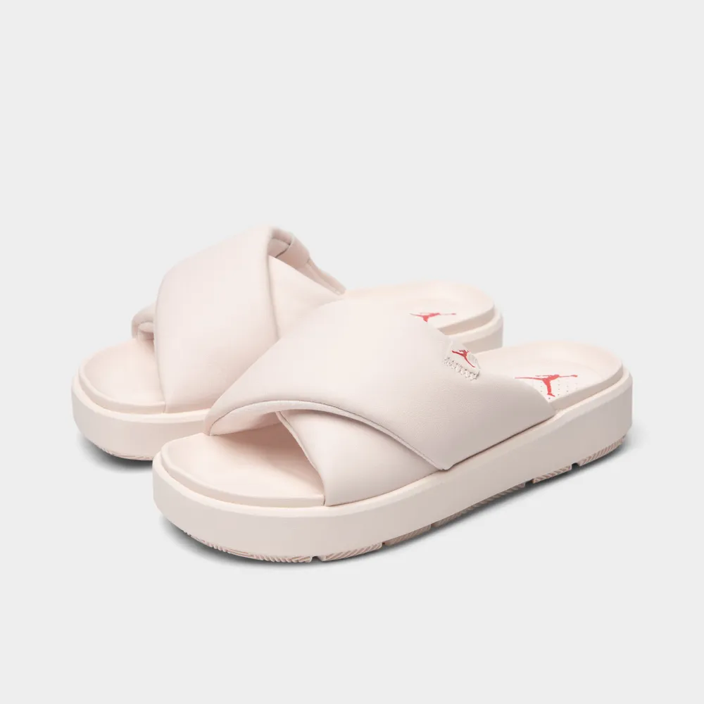 Jordan Women's Sophia Slide Light Soft Pink / Fire Red - Phantom