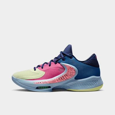 Nike Zoom Freak 4 NRG Dark Marina Blue / Barely Volt - Pink Gaze