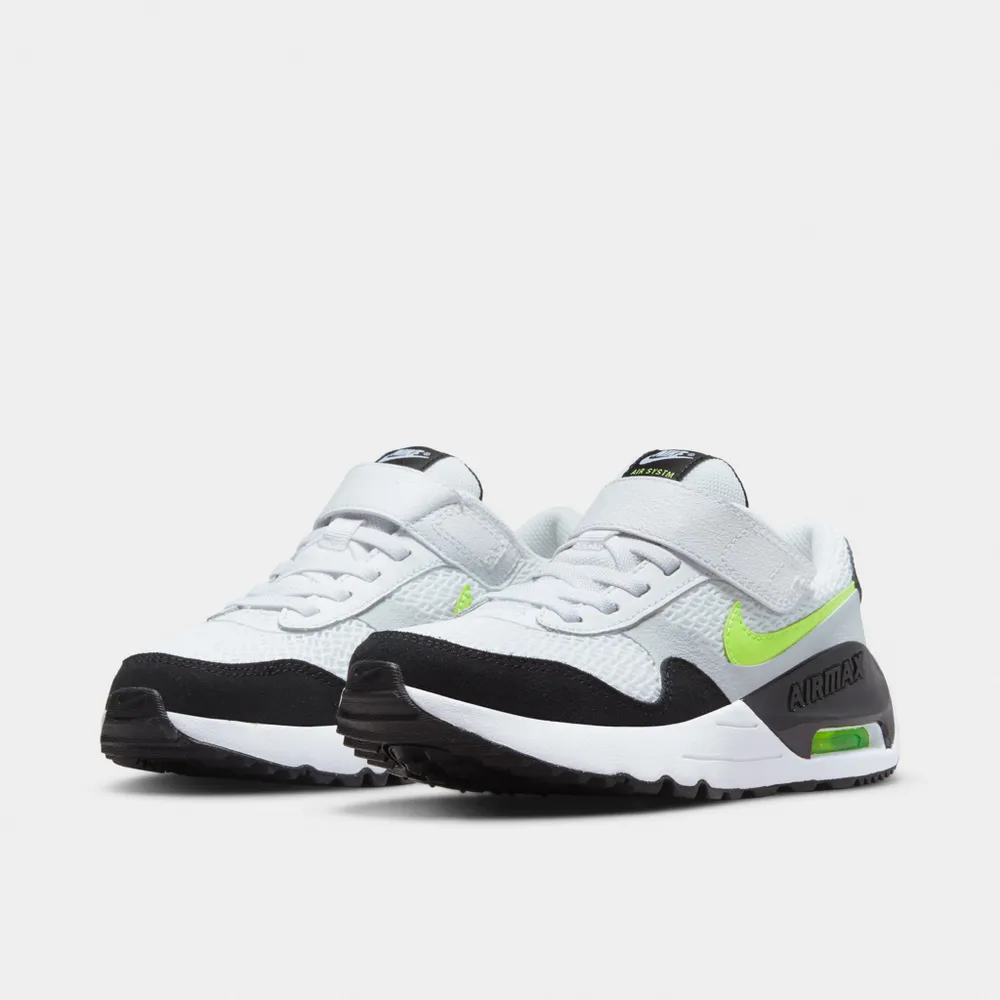 Nike Air Max SYSTM PS White / Black - Volt