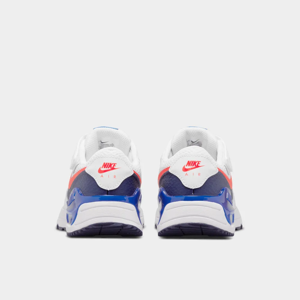 Nike Air Max SYSTM PS White / Bright Crimson - Midnight Navy