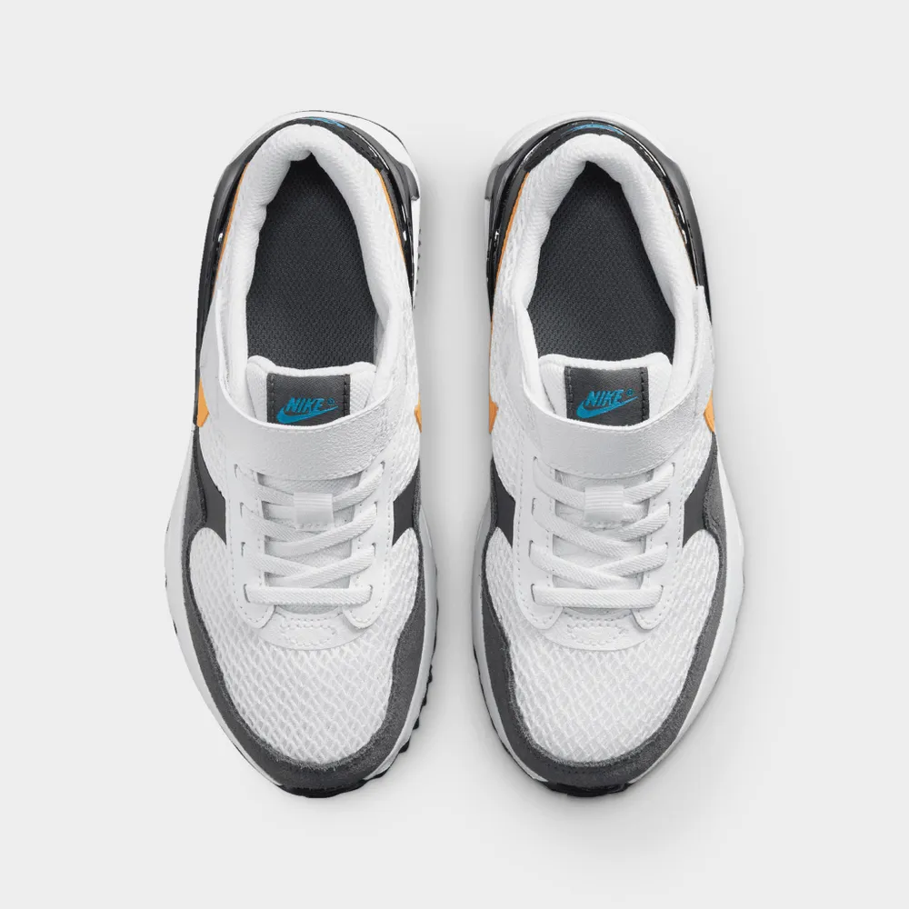 Nike Air Max SYSTM PS White / Laser Orange - Iron Grey