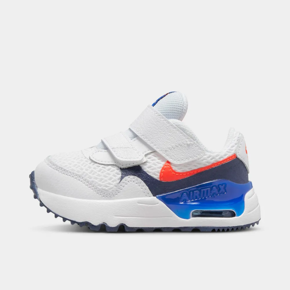 Nike Air Max SYSTM TD White / Bright Crimson - Midnight Navy