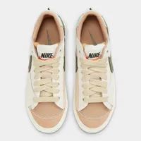 Nike Women’s Blazer Low ’77 Jumbo Sanddrift / Medium Olive - Light Silver