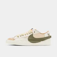 Nike Women’s Blazer Low ’77 Jumbo Sanddrift / Medium Olive - Light Silver